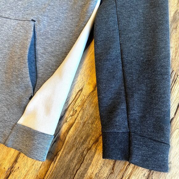 Nike Tech Fleece Crewneck Sweatshirt Men’s L Grey Anthracite White OG FA17 - Picture 4 of 14